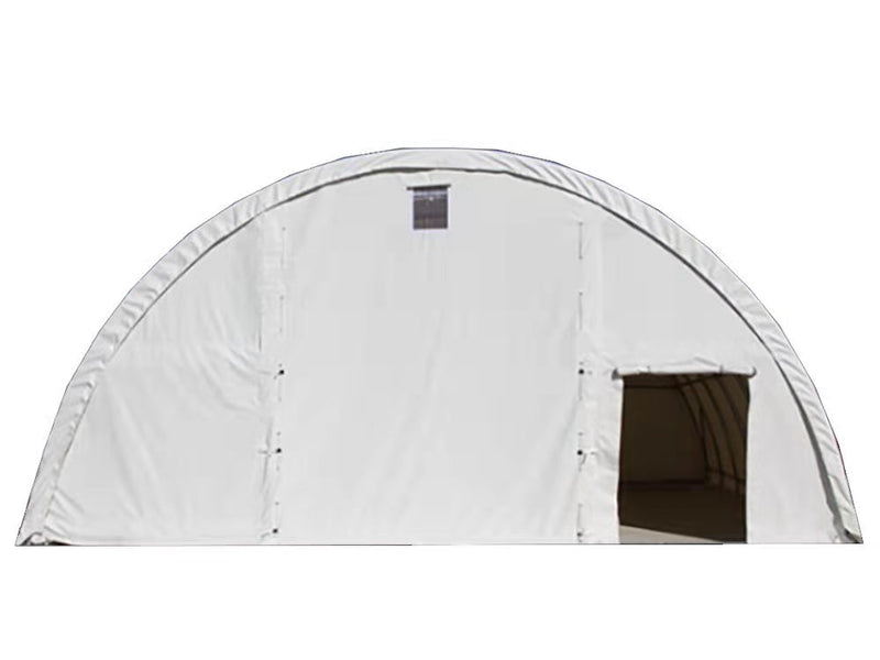 Gold Mountain Single Truss Round Storage Shelter W30'xL65'xH15'